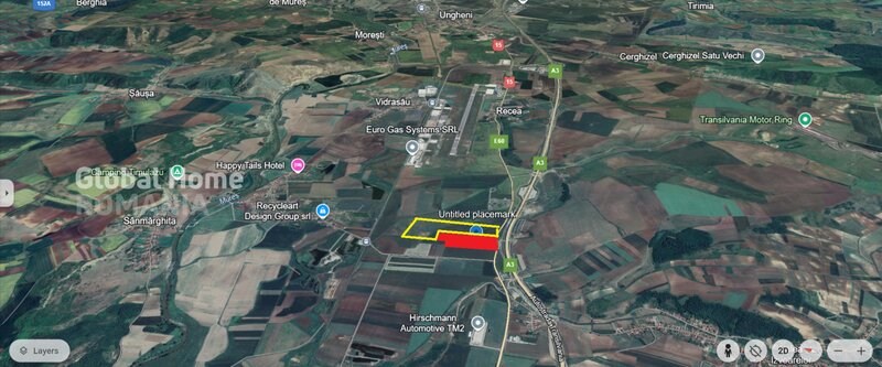 Mures Teren 37.500 Mp-DN 15 Autostrada Transilvania - Mures